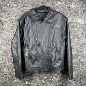 Black Leather Jacket for Women